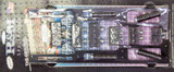Spark Plug Wire Loom BBC Black Vertical Style