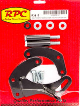 SBC Saginaw Power Steer Bracket Swp Black