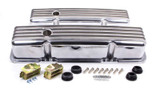 SBC Alum Finned Tall V/C Polished