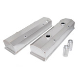 Fabricated SB Chevy Circ le Track Valve Covers Pr