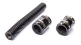 Black 24in Stainless Radiator Hose Kit