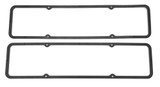 Black Rubber SB Chevy Valve Cover Gaskets Pair