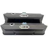 Valve Covers Aluminum Tall Ford 428 CID Logo