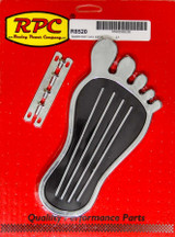 Gas Pedal Barefoot Chrom Steel