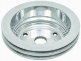 Pol Alum SBC Double Gro ove Pulley