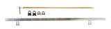 Window Net Mount Kit Spring Loaded Flat Bar