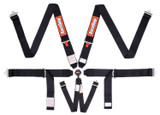 6pt Harness Camlock SFI P/U Sportsman Black
