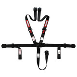 Harness 5pt L&L 2in P/U Lap Black SFI 16.1