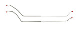 68-72 GM All Cars Rear Axle Brake Lines  2 Pcs