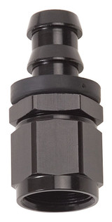 Twist-Lok Hose End #8 Str Black
