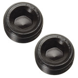 1/4 NPT Pipe Plug Allen Socket Black