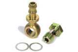 14mm Banjo to #6 Twist Lock Hose Adptr Bano Blt