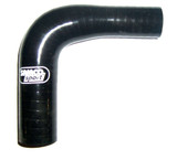 1-1/2in to 1-3/8in 90Deg Reducer Elbow Black
