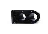 Tail Pipe Saver 3in Dual 45deg Black