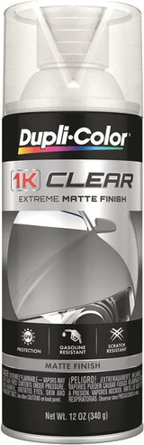 1K Extreme Clear Coat Matte Finish 12oz Can