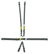 6pt Harness System SFI LatchLink Black HANS