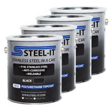 Black Polyurethane Case 4 x 1 Gallon