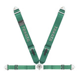 Harness Race 4 Pt Snap- In 3in Shldr 2in Lap Grn