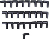 Spark Plug Boots (25pk) 90-Degree  Black