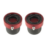 Dana 30/44 Axle Tube Seals Red