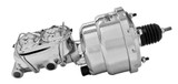7in Brake Booster Chrome w/2018NA Master Cylinder