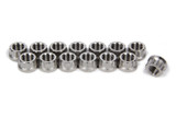Header Flange Nut Set 12pt Titanium 14pcs