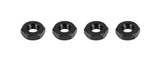 Jam Nuts RH 10-32 Black Aluminum 4 pack