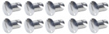 Oval Head Dzus Buttons .550 Long 10 Pack
