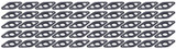 Body Saver Plates 50pk Black