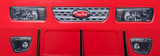 Nose Decal Kit Outlaw Headlight & Grill
