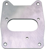 Throttle Body Adapter - 0.25 in Thick - Center Mount to TBI - Steel - Natural - Each