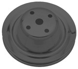 SBC LWP Water Pump Pulley 1 Groove Black