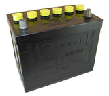 Battery - AGM - Restoration - 12V - 775 Cranking amps - Standard Terminals - 10.125 in L x 9.000 in H x 6.625 in W - Mopar 1966-71 - Each