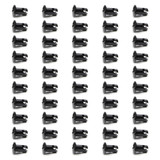 Oval Head Button Alum Black .550 Long 50 Pack