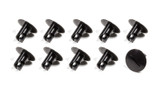 Large Head Button .500 Long Black Alum 10 Pack