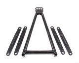 Jacobs Ladder 13-5/8in w/Straps Black 3-Hole