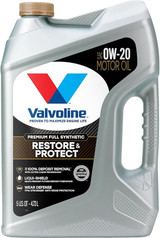 0w20 Motor Oil Restore & Protect 5 Quart Bottle