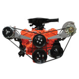 SBC A/C Bracket Long Water Pump Side Mount