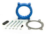 Throttle Body Spacer - Vortice - Gasket / Hardware - Nylon - Blue - GM LS-Series - GM Fullsize SUV / Truck 2007-12 - Each