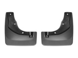 13-  Ford Escape Front Black No Drill Mudflaps