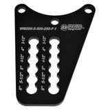 Birdcage Plate Bottom Double Row 1/2in Holes