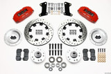 Front Disc Brake Kit Red 67-72 Camaro Nova 12.19