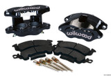 Front Caliper Kit D52 / Big GM Blk Powdercoat