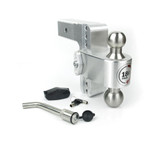 Turnover Ball  6in Drop Hitch w/ 2in Shank