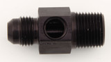 #6 to 3/8 NPT Fuel Press Adapter w/ 1/8 NPT Port
