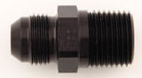 Adapt. #8 Flare X 1/2npt Black
