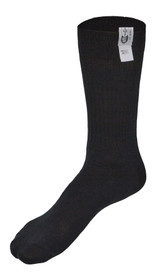 Socks Pair SFI 3.3 Thick F/R Black Size 10-11