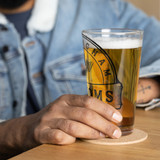 Shaker pint glass