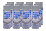 Steel Gray Polyurethane Case 12 x 12oz Spray Can