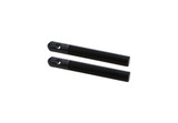 Alum Hood Pins 1/2in w/ 3/16in Hole 2pk Black